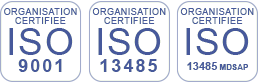 Technidata logos ISO FR
