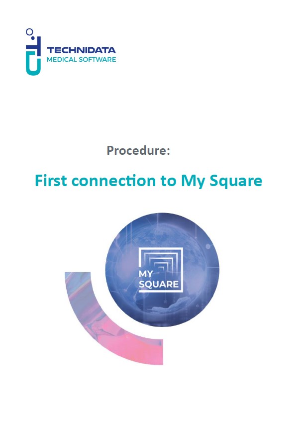 Procedure first connection to My Square